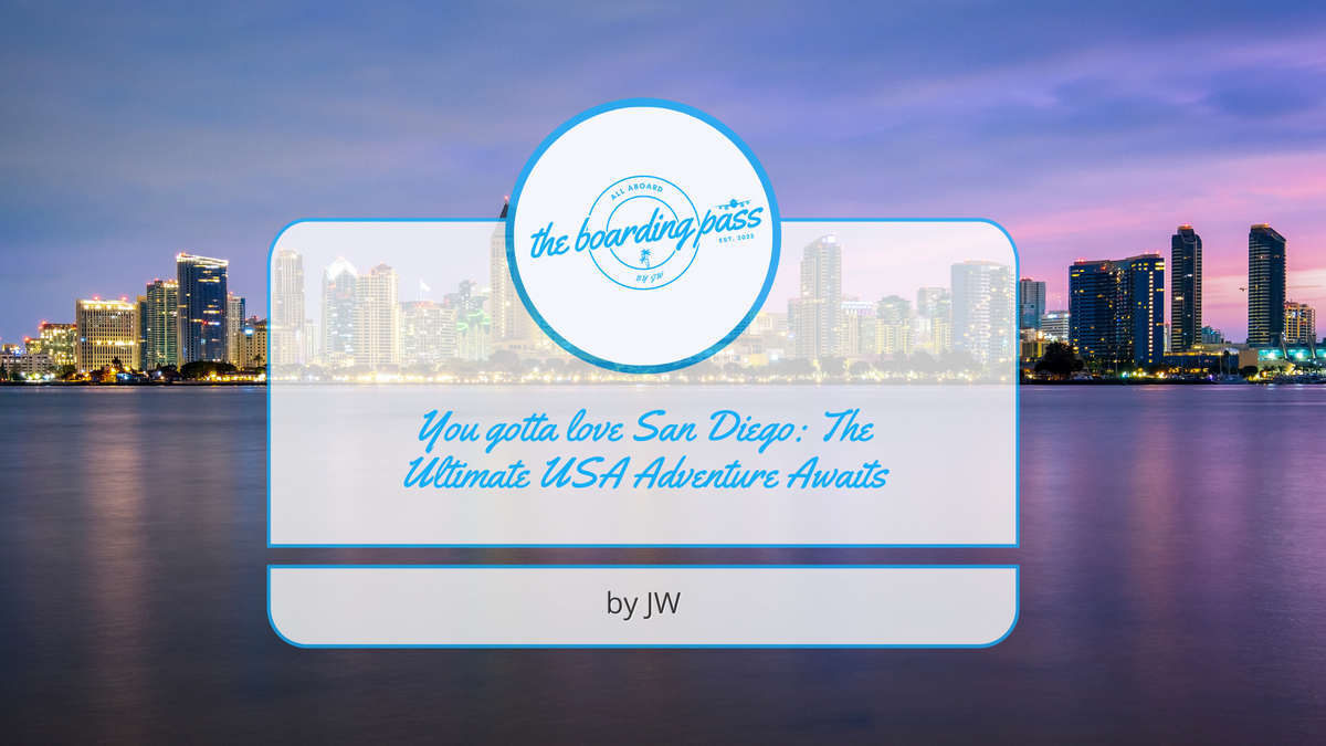 visit San Diego, California
